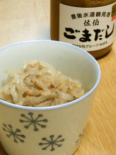 ごまだしと白滝で、夕飯のおかずもう一品-レシピのメイン写真