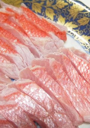 意外と簡単☆金目鯛湯引き刺身-レシピのメイン写真