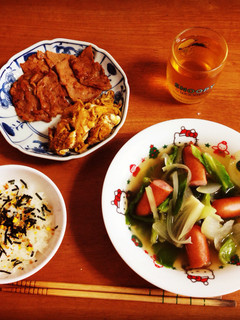 朝から満足☆生姜焼き定食-レシピのメイン写真