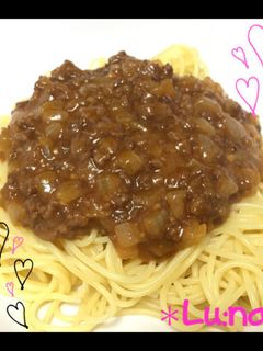 トマトなしでも*ケチャップでミートソース-レシピのメイン写真