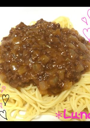 トマトなしでも＊ケチャップでミートソース-レシピのメイン写真