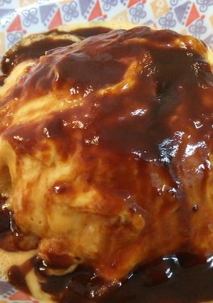 簡単※バレンタインにデミオムライス♪-レシピのメイン写真