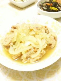 まるっきりお肉と玉ねぎの煮物-レシピのメイン写真