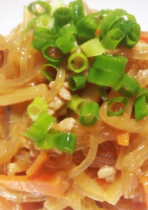簡単に作れる＊麻婆春雨-レシピのメイン写真