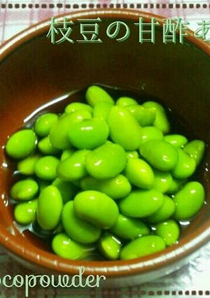 ＊＊枝豆の甘酢あえ＊＊-レシピのメイン写真