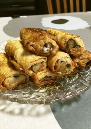 油揚げのごぼう巻き～大葉チーズ入り～-レシピのメイン写真