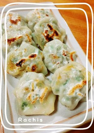 餃子の皮で！ニラ饅頭風♡-レシピのメイン写真