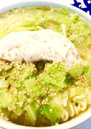 超早◎ひと手間、あっさり中華風塩ラーメン-レシピのメイン写真