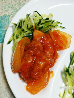 鶏肉と玉ねぎのチリソース-レシピのメイン写真