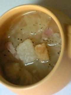とろーり白菜とベーコンのスープ-レシピのメイン写真