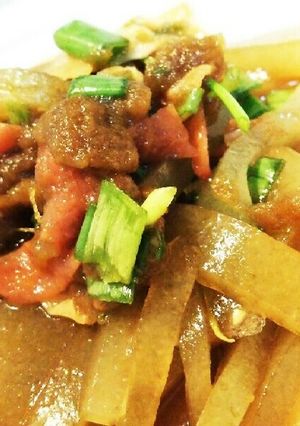 さっぱり!美味しい!おきゅうとの和え物-レシピのメイン写真