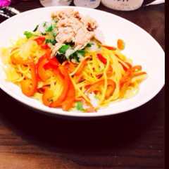 彩り和風パスタ-レシピのメイン写真