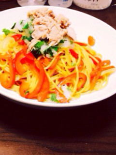 彩り和風パスタ-レシピのメイン写真