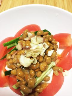 夏野菜のぶっかけ冷奴-レシピのメイン写真