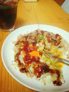 超ヘルシー♪豆腐入りお好み焼き-レシピのメイン写真