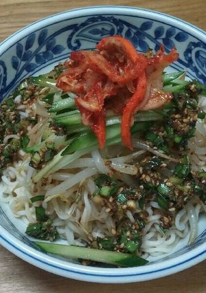ピリ辛韓国風冷やしラーメン-レシピのメイン写真