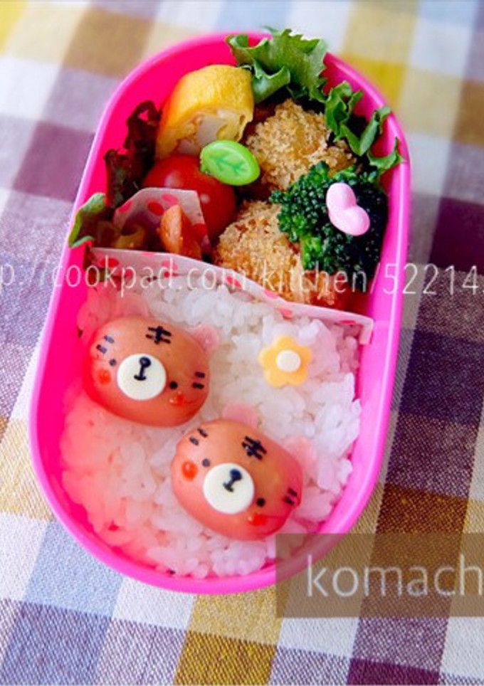 幼稚園 お弁当♡とら-レシピのメイン写真