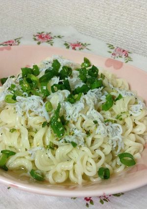 簡単早い☆しらすとネギの冷やし中華-レシピのメイン写真