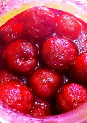 炊飯器で簡単プラム コンポート&シロップ-レシピのメイン写真