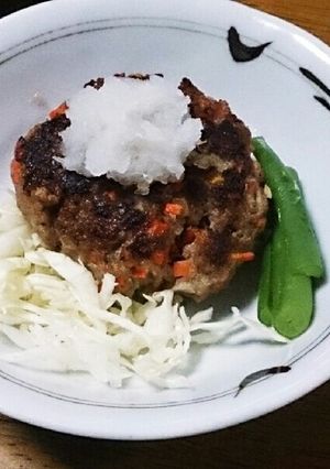 大根の卸しポン酢ハンバーグ-レシピのメイン写真