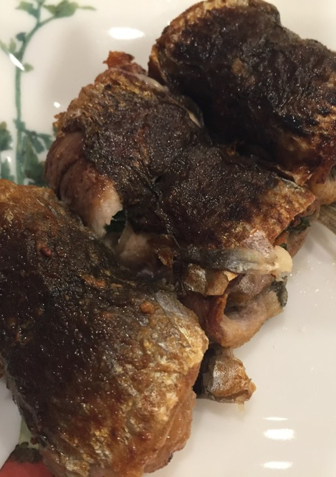 アジの大葉と梅肉・チーズの挟み揚げ-レシピのメイン写真