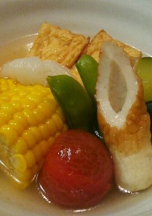 冷え冷え～☆夏野菜のおでん-レシピのメイン写真