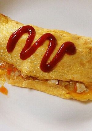 野菜たっぷりオムレット-レシピのメイン写真