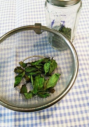 バジル!レンジで☆ドライバジル#2-レシピのメイン写真