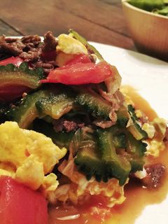 夏野菜と牛肉の炒めもの-レシピのメイン写真