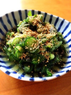 らっきょう酢で簡単！キュウリの酢の物-レシピのメイン写真