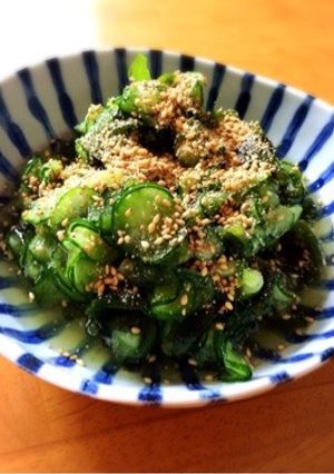 らっきょう酢で簡単！キュウリの酢の物-レシピのメイン写真