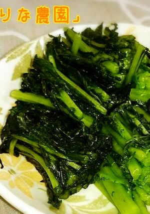 からし菜のお漬物♪-レシピのメイン写真