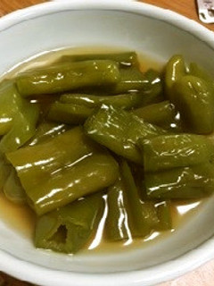 大豆アレルギー対応 ピーマンお浸し-レシピのメイン写真