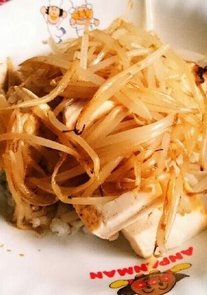 バター豆腐丼-レシピのメイン写真
