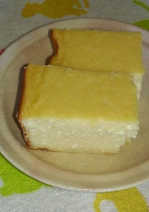 HBで豆腐とヨーグルトのチーズケーキ風-レシピのメイン写真