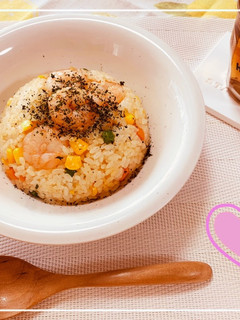 ズボラで簡単!混ぜるだけ!エビピラフ★-レシピのメイン写真