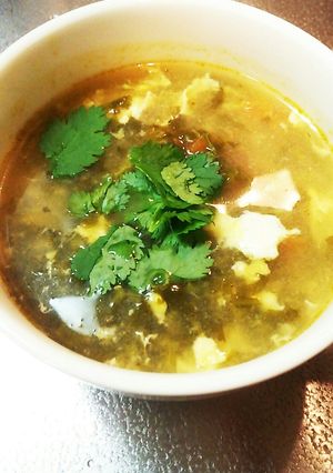 香菜とセロリとトマトのスープ-レシピのメイン写真