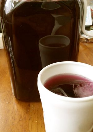 簡単☆梅酒作りの残りでしそジュース-レシピのメイン写真