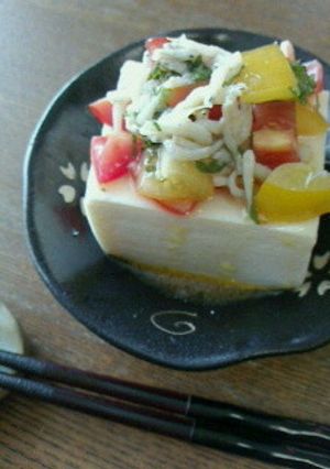 しらすたっぷり乗せ冷奴-レシピのメイン写真