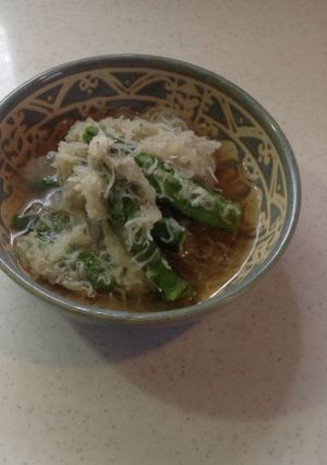 オクラとシラスの大根みぞれ煮-レシピのメイン写真