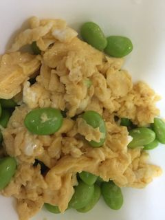 枝豆と卵炒め-レシピのメイン写真