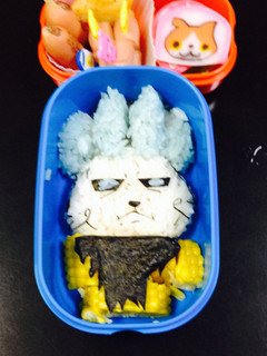 妖怪ウォッチ☆マイティードッグ☆キャラ弁-レシピのメイン写真