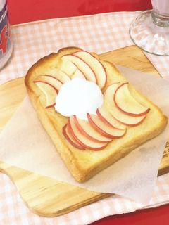 アップルパイ風トースト-レシピのメイン写真