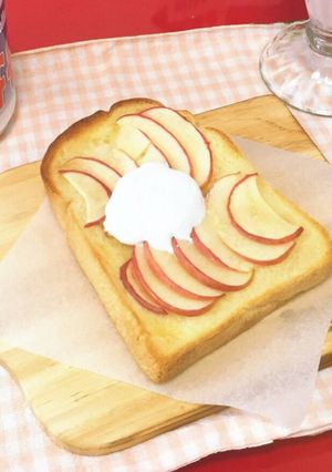 アップルパイ風トースト-レシピのメイン写真