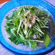 鶏ささみと水菜のさっぱりサラダ