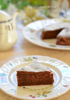 サクッ☆しっとり♪チョコレートケーキ-レシピのメイン写真