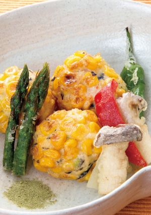 スイートコーンの落とし揚げ-レシピのメイン写真