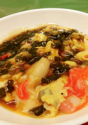 和風かに玉風のにらあんかけ♪-レシピのメイン写真