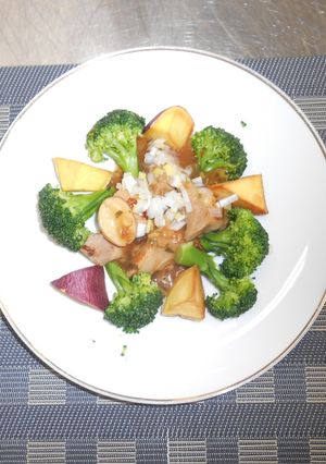 ブロッコリーと鶏肉の甘酢あん-レシピのメイン写真