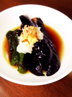 ナスの煮浸し(おろし添え)-レシピのメイン写真